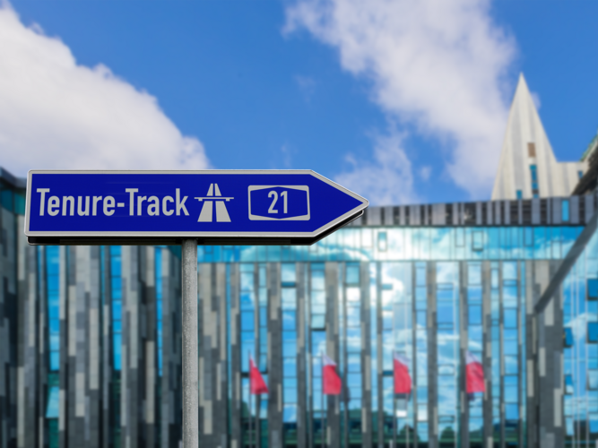 Autobahn Tenure Track - der schnellste Weg zu einer Professur