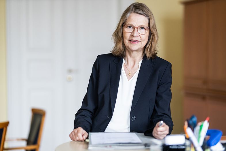 Kanzlerin Prof. Dr. Birgit Dräger. Foto: Christian Hüller