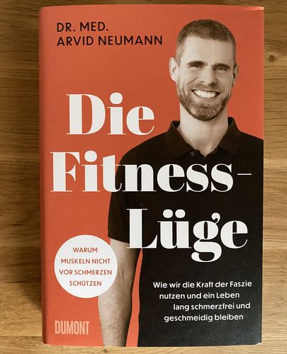 Zu sehen ist das Cover des Buchs „Die Fitness-Lüge“.