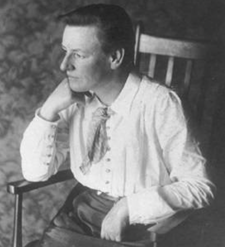 Das Foto zeigt Hope Bridges Adams-Lehmann um 1914.